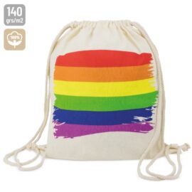 Mochila de algodón "rainbow"