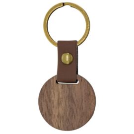 Llavero de madera redondo"samoa"