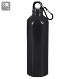 Botella de aluminio con mosqueton 800 ml. "tuareg"