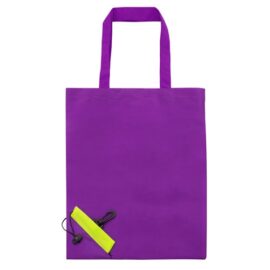 Bolsa plegable berenjena