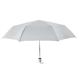 Paraguas plegable "cromo"