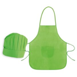 Set delantal y gorro infant nwpistacho
