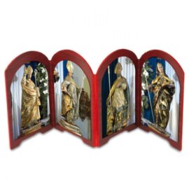 Retablo cuadruple mandamientos "santa maria"