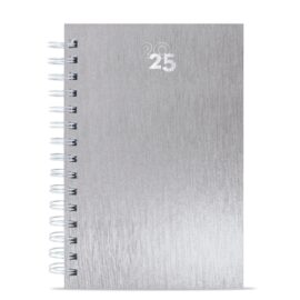 Agenda anilla metalizada raki