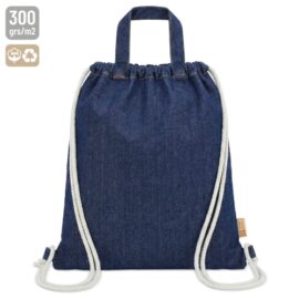 Bolsa mochila de algodón reciclado "agra"