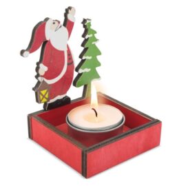 Portavelas santa klaus