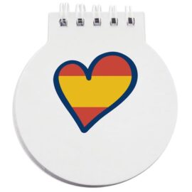 Libreta "corazón españa"