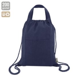 Bolsa mochila de algodón reciclado "yala"