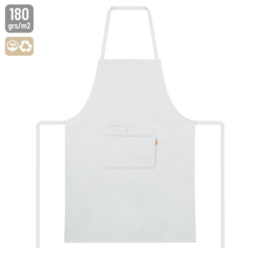 Delantal algodón reciclado 180 g"mitchel"