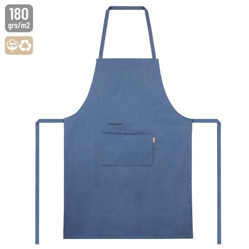 Delantal algodón reciclado 180 g"mitchel"