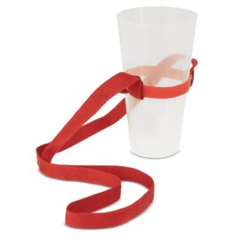 Lanyard portavasos "riki"