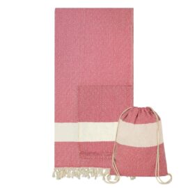 Toalla pareo mochila "soft-eco"