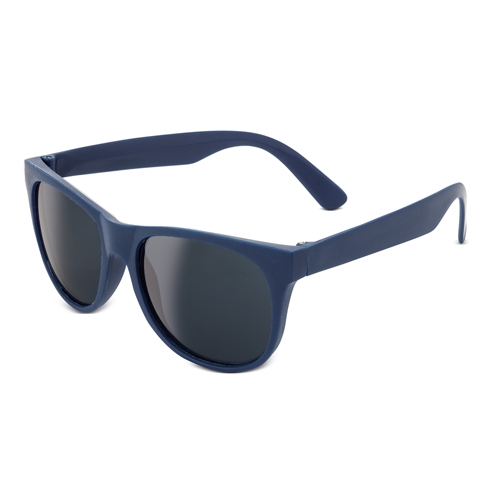 Gafas de sol azul marino con cristales azules