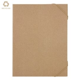 Carpeta reciclada con gomas "academy"
