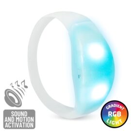 Brazalete vip luminoso led rgb "flashing"
