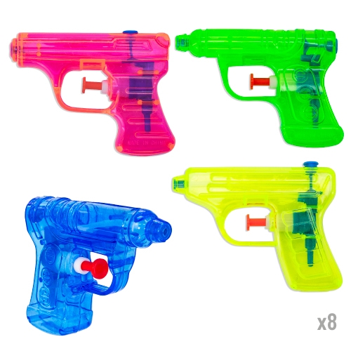 Pistolas de agua "ninox" pack 8