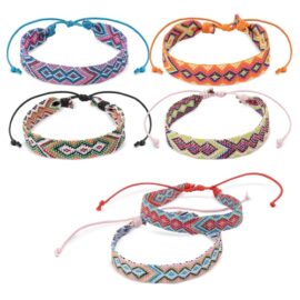 Pulseras "hippy" (pack de 6)