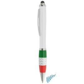 Boligrafo antiestrés "bandera" italia
