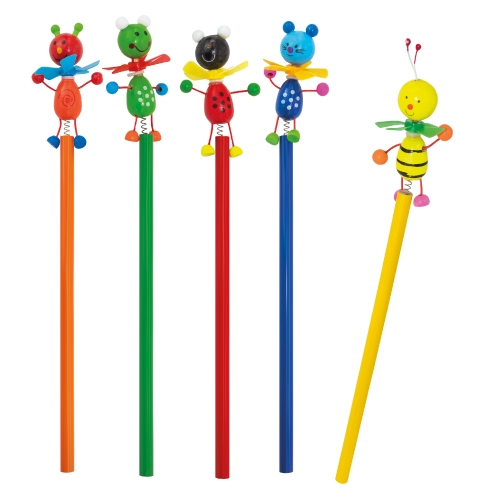 Set 5 lapices "biby"