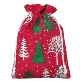 Bolsa regalo navideña 13*18 cm "snowy"