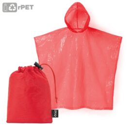 Poncho con bolsa rpet "bross"