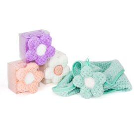 Set 12 toallas florales "primavera"