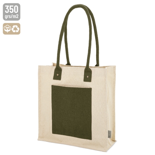 Bolsa de algodón canvas reciclado "surat"