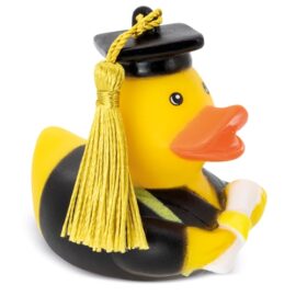 Patito de goma "licenciado"