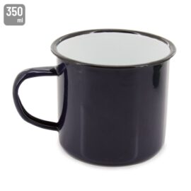 Mug esmaltada "retro"