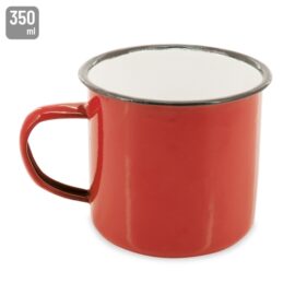 Mug esmaltada "retro"