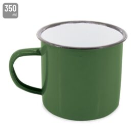 Mug esmaltada "retro"