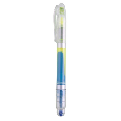 Marcador doble azul/amarillo "wicky"