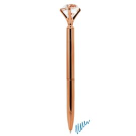 Boligrafo "diamond" oro rose