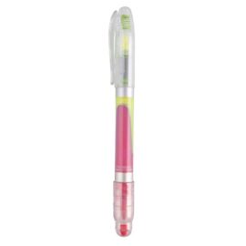 Marcador doble fucsia/amarillo "wicky"
