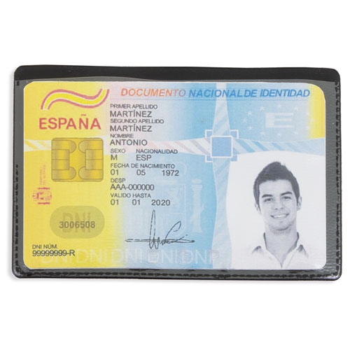 Portatarjetas simple