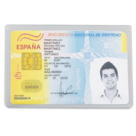 Portatarjetas simple