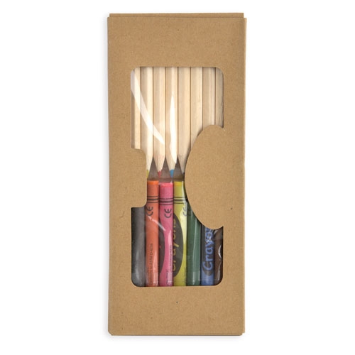 Set 10 lapices colores y ceras