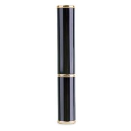 Estuche boligrafo negro/oro
