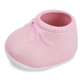 Patuco de ceramica rosa