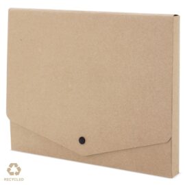 Carpeta reciclada boton "trexa"