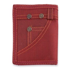 Cartera jeans rojo