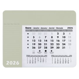 Alfombrilla calendario