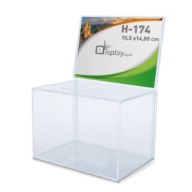 Urna portagrafica a6 sin cerradura "election"