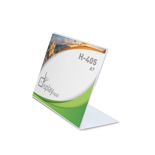 Portagrafica pvc horizontal a7 "menzi"