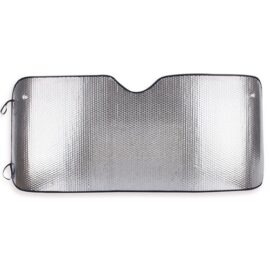 Parasol metalico coche 2 caras ribete negro