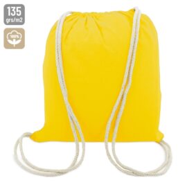 Bolsa mochila algodon