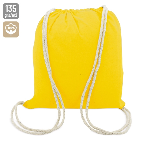 Bolsa mochila algodon