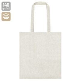 Bolsa de asa gris algodon "kelso"