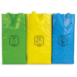 Bolsa triple eco non woven laminada