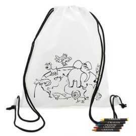 Mochila infantil nw con ceras "zoo"